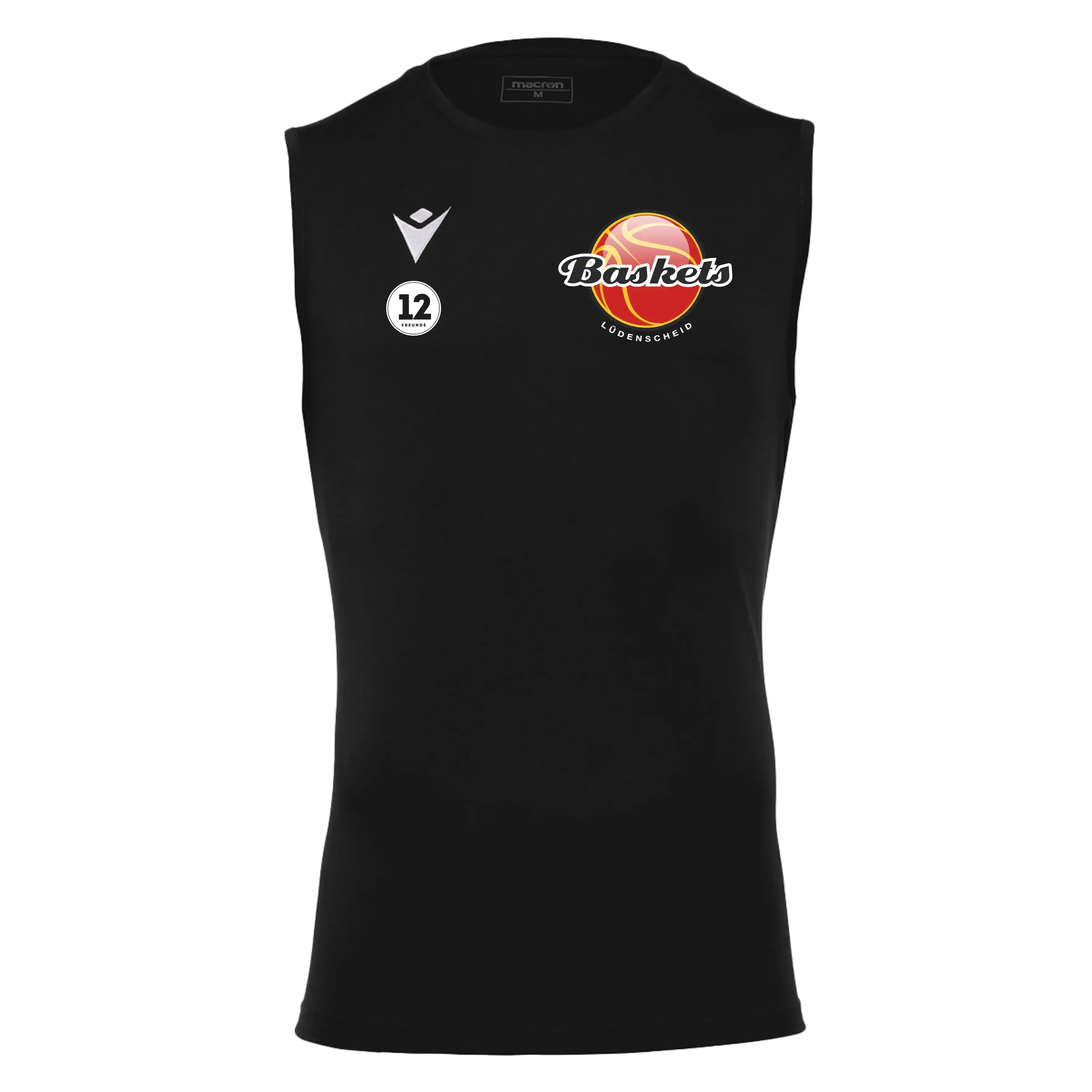 Macron Kesil Muskelshirt mit Wappen